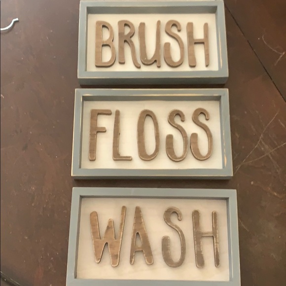 Other - Cute bathroom signs